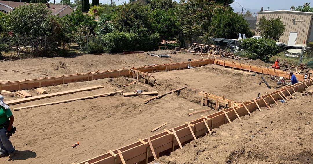 New Massive Home Foundation North Hills Ca Mvm Machinery